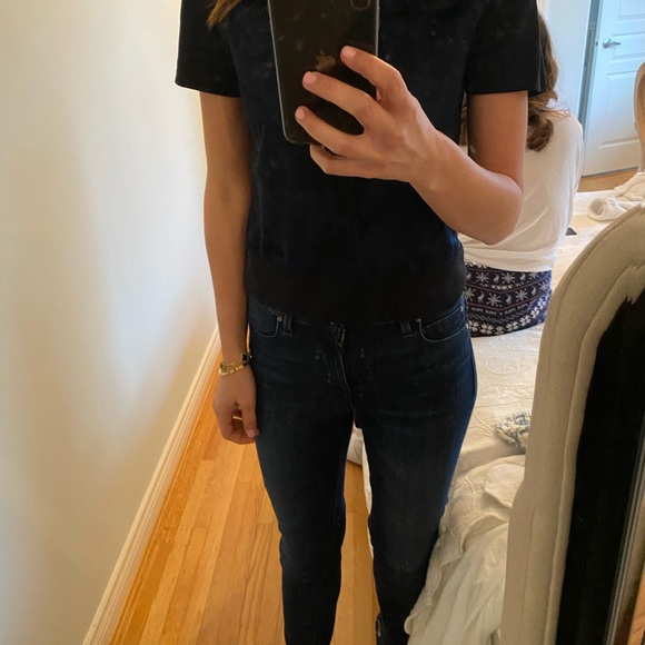 Zara Navy Blue Tee - Short Sleeve - Picture 12 of 12